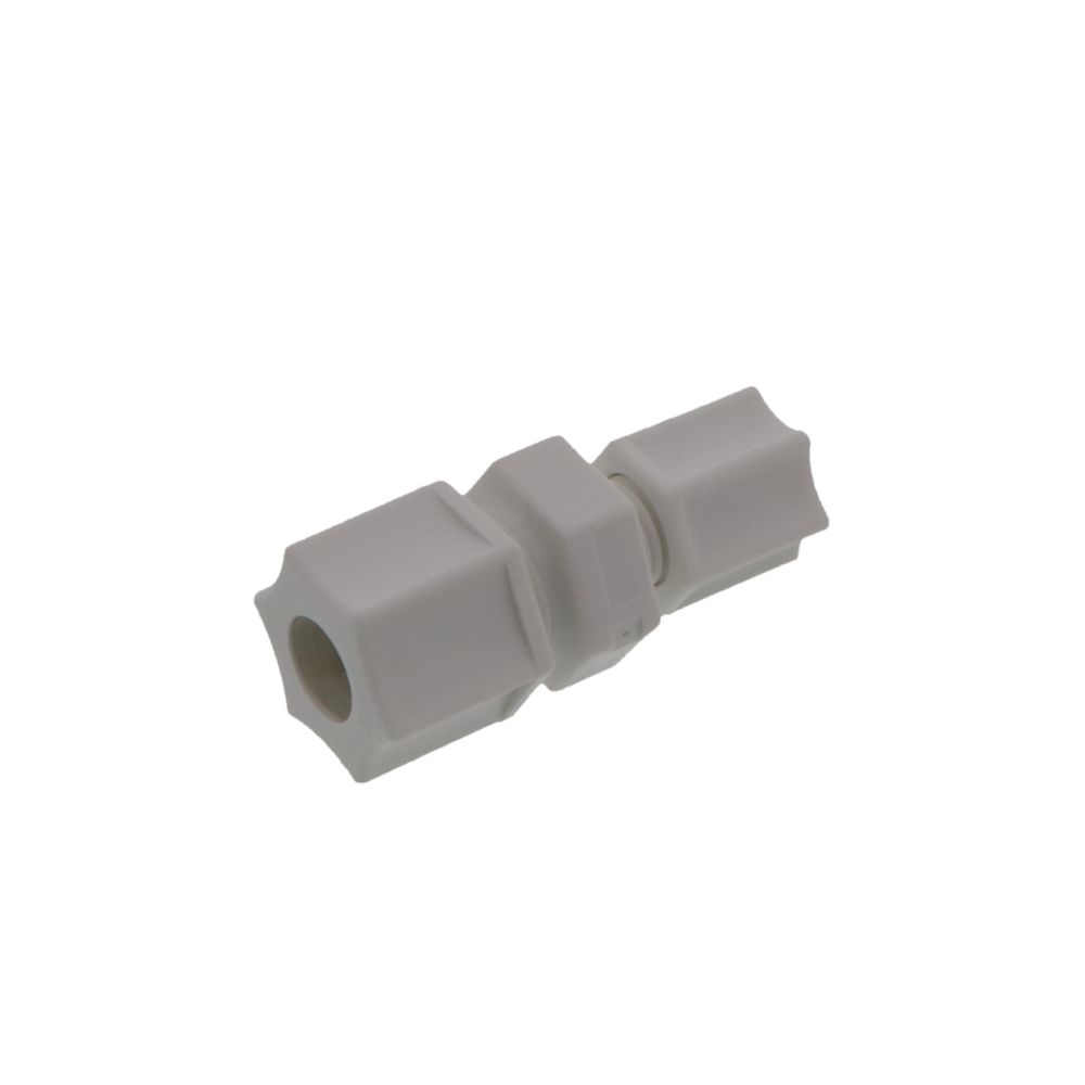 JACO 15-6-4-P-PG Polypropylene Reducing Union 3/8 OD Tube x 1/4 OD Tube