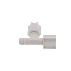 JACO 75-4-2-P-PG Polypropylene Male Run Tee 1/4 OD Tube x 1/8 MPT