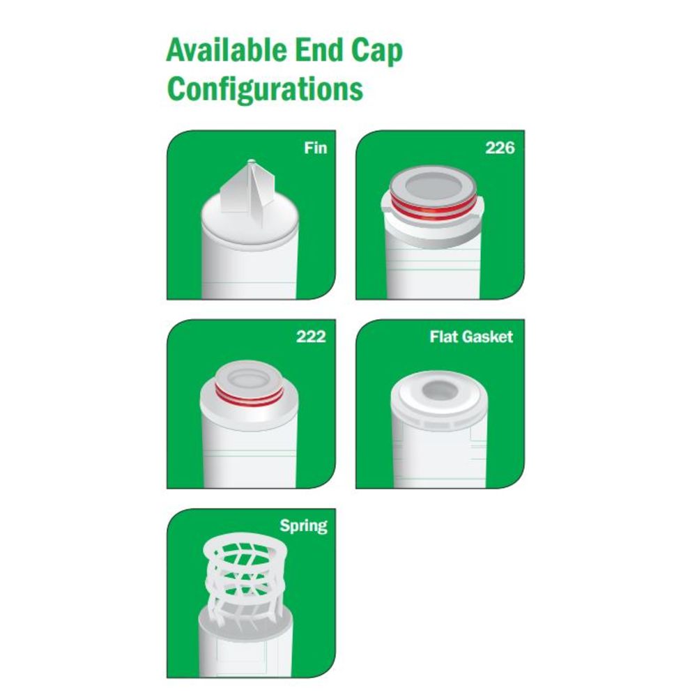 Neo-Pure MB-25300-05-222S-E 2-1/2" x 30" Polypropylene Sediment Depth Filter 5 Mic