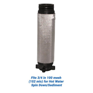 Rusco/Vu-Flow Hot Water Filter Screens for Spin-Down/Sediment Filters