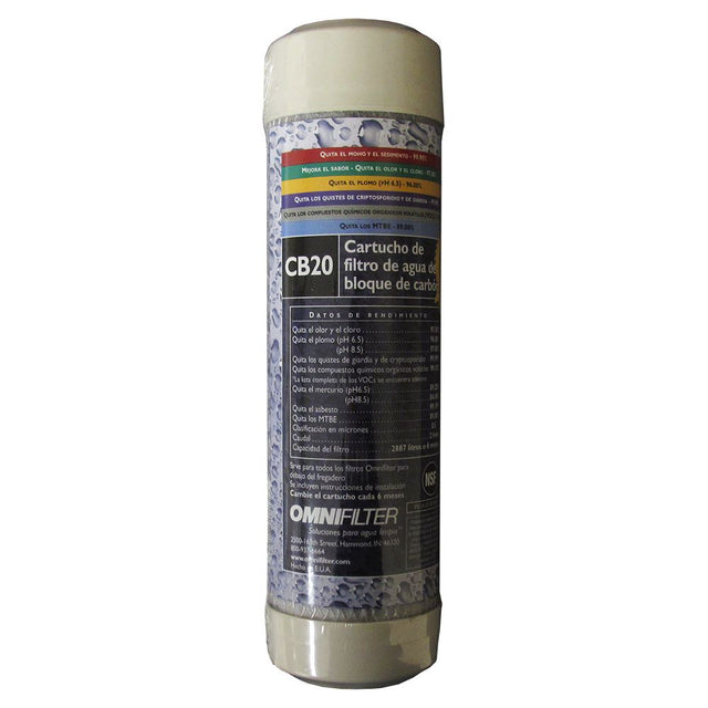 OmniFilter CB20 Carbon Block Water Filter