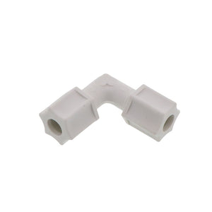 JACO 50-5-P-PG Polypropylene Union Elbow 5/16 OD Tube x 5/16 OD Tube