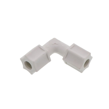 JACO 50-5-P-PG Polypropylene Union Elbow 5/16 OD Tube x 5/16 OD Tube