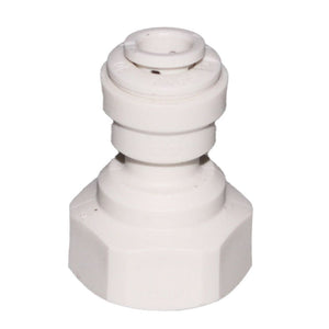 John Guest Female Adapter NPTF Polypro - 1/4 x 1/4 NPTF