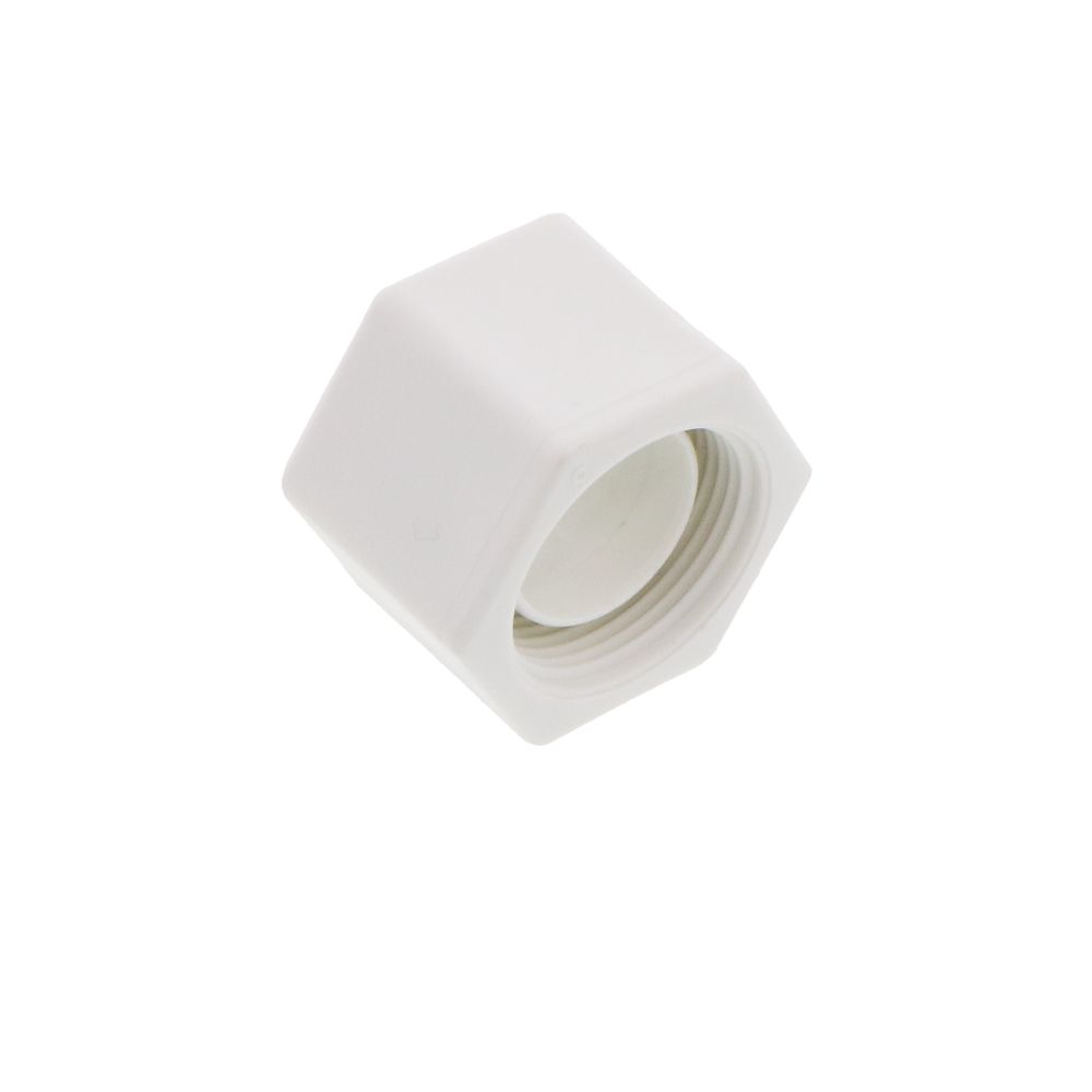 JACO P-PG-10 Polypropylene Plastic Gripper Nut 5/8 OD Tube