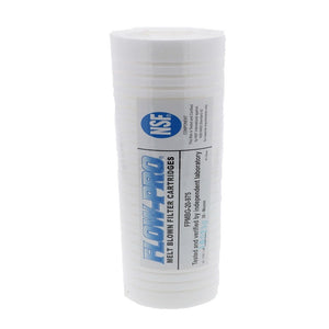 2-1/2" x 9-7/8" Watts Flow-Pro Grooved Melt Blown Sediment Filter - 20 mic