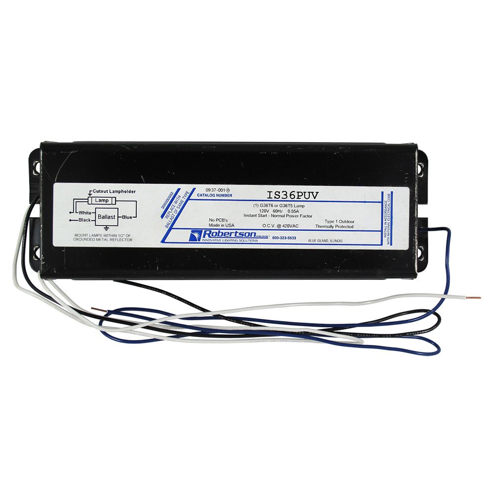 Ballast 120v, 60Hz, Magnetic for DWS-15 / UV-10A