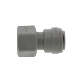 DMfit Female BSPP Connector Flat Type - 1/2" Push-in x 3/8 BSP[P]