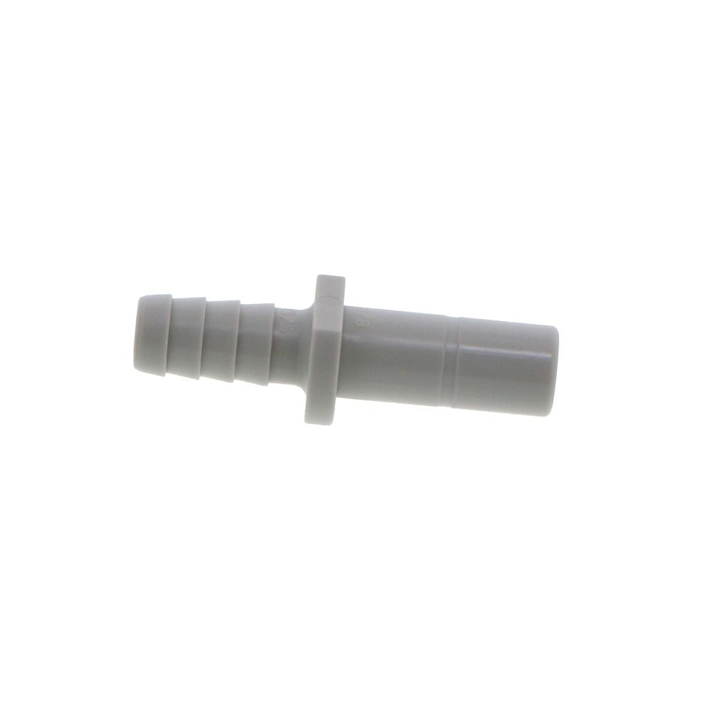 DMfit Stem Barb Straight Connector - 3/8 OD Stem x 5/16 ID Barb