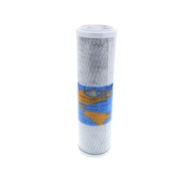 Omnipure OMB934-10M 9-3/4" Coconut Shell Carbon 10mic Block Filter