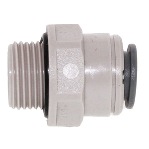 John Guest Male Connector BSPP - 1/4 x 1/4  BSPP