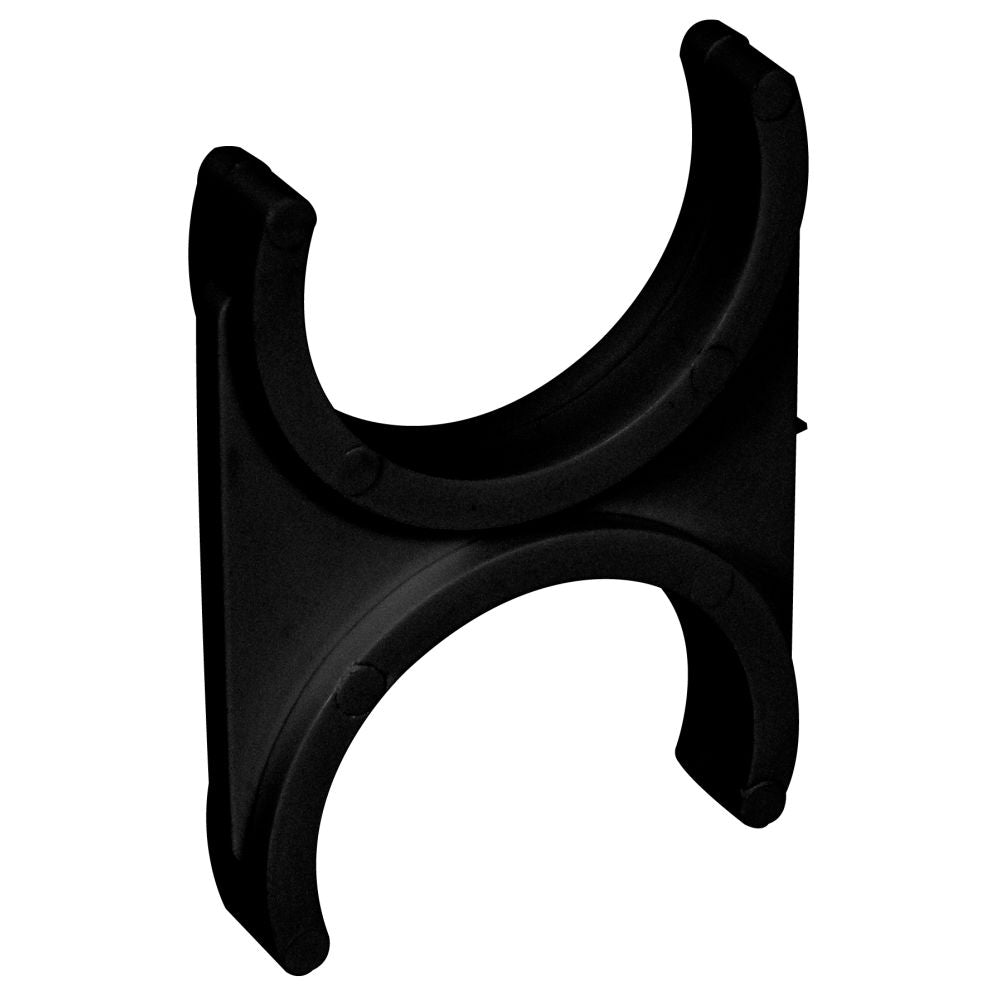 Mounting Clip 2" x 2" Diameter BLACK