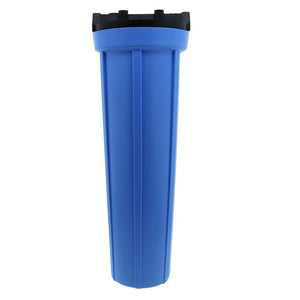Pentek 20" Slim Line Water Filter Housing Black/Blue No PR
