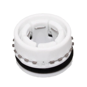 John Guest Plastic Half Cartridge - 1/4 White Single Nitrile O-ring