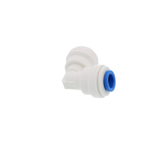 John Guest Union Elbow Polypro  - 1/4-Blue Collet