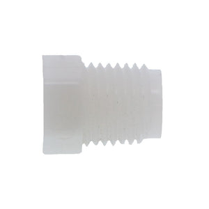 Pipe Plug Hex Head - 1/4" NPT Nylon Natural