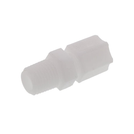 JACO 10-4-4-C-PG Celcon Acetal Male Connector 1/4 OD Tube x 1/4 MPT