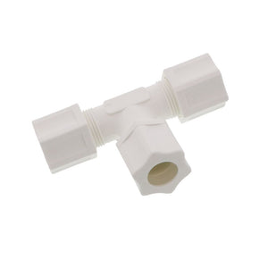 JACO 70-8-P-PG Polypropylene Union Tee 1/2 OD Tube x 1/2 OD Tube x 1/2 OD Tube