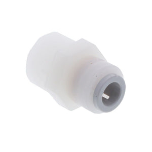 Kynar PVDF Female Connector - 3/8 x 3/8 NPTF