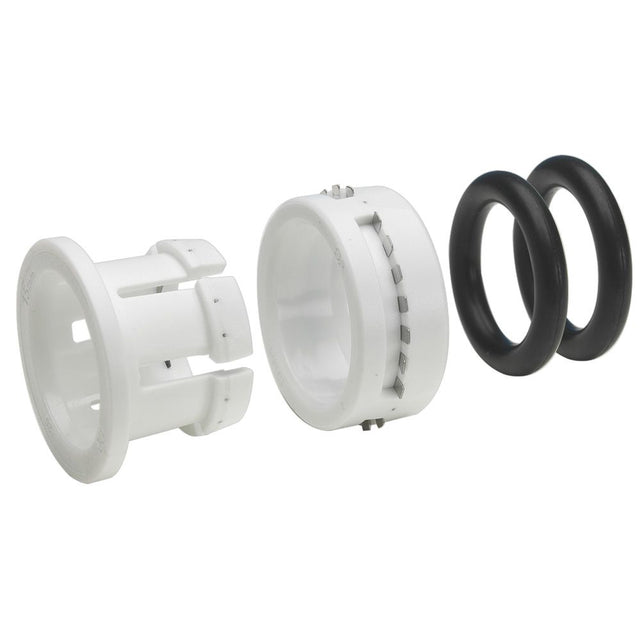 John Guest Plastic Half Cartridge - 1/4 White Double Nitrile O-ring