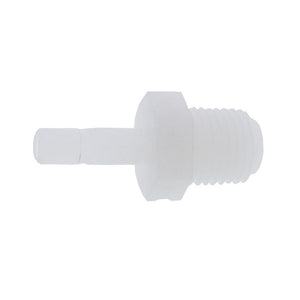 Kynar PVDF Tube Stem Adapter Male - 1/4 x 1/4 NPTF
