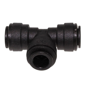 John Guest Union Tee BLACK ACETAL - 4mm