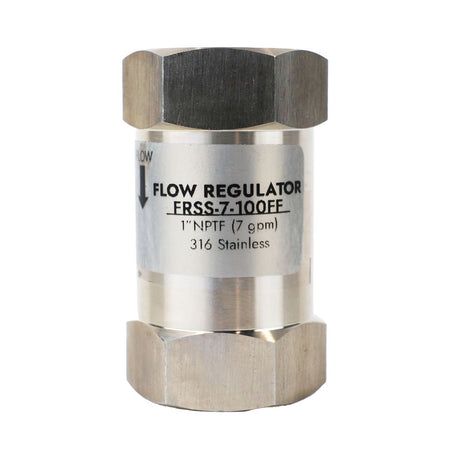 Neo-Pure Stainless Steel Flow Restrictor 7 GPM - 1" FPT