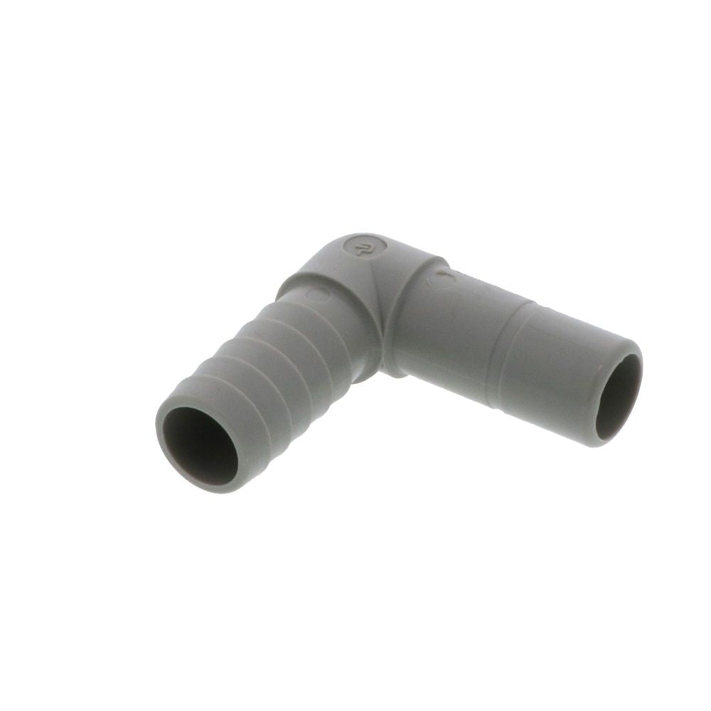 Parker A8TEB8 TrueSeal Acetal Tube Elbow Connector 1/2" Barb x 1/2" OD Stem