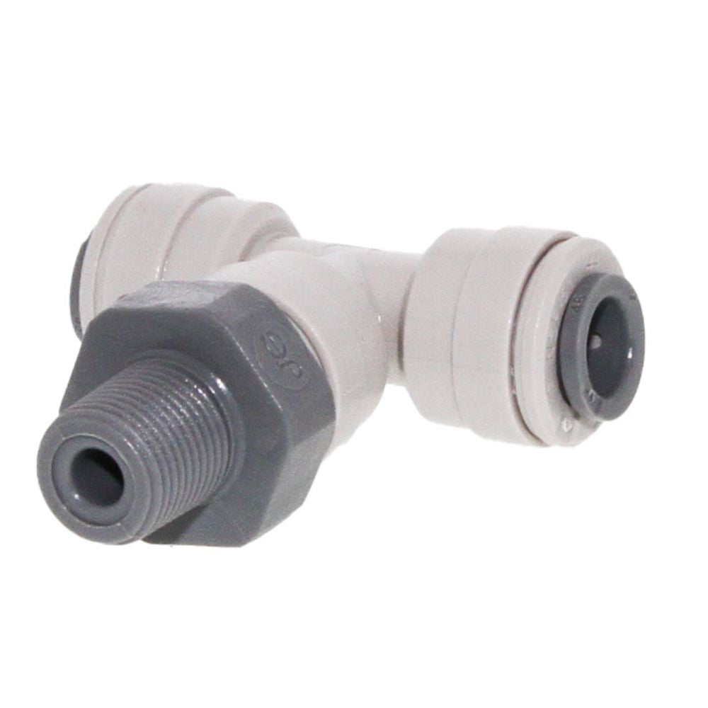 John Guest Swivel Branch Tee NPTF - 3/16 x 1/8  NPTF