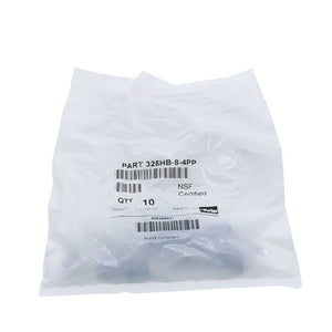 Male Barb Connector Polypropylene - 1/2 ID Barb x 1/4 MNPT Black