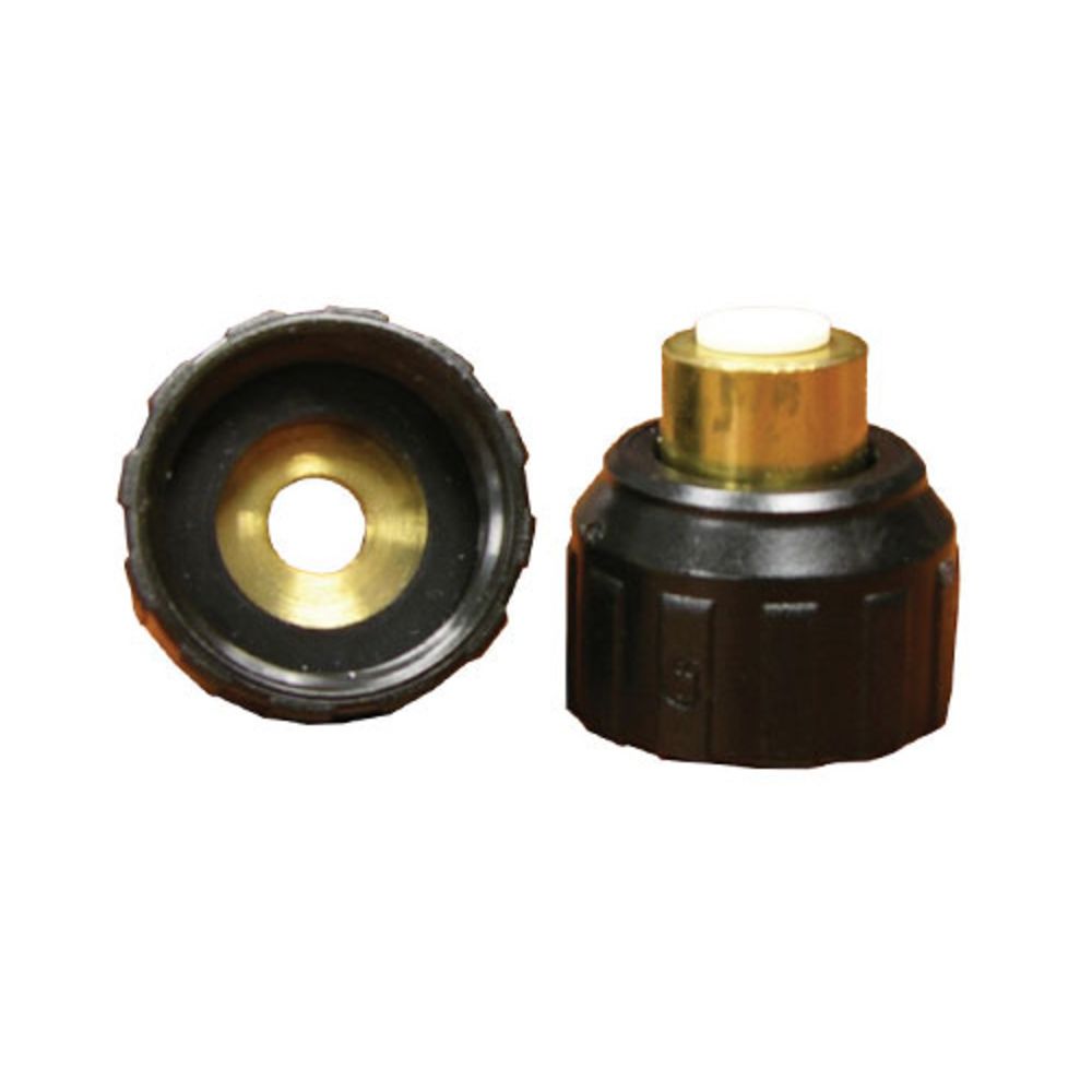 John Guest NC2249LF Brass Polypropylene Female Connector LF 3/8 x 3/4 FGHT