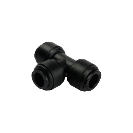 NeoFit - Acetal Black Union Tee 3/8" tube