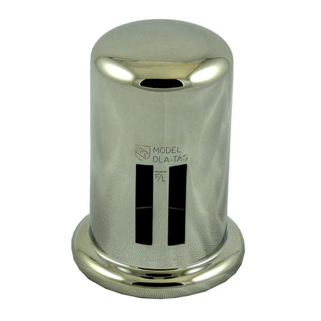 Brass Cover Cap for Twin Inlet Air Gap - Polished Chrome
