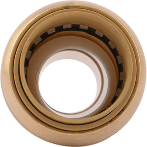 SharkBite® U142LF Lead-Free Brass Push-to-Connect Male Adapter - 1" x 3/4" MPT