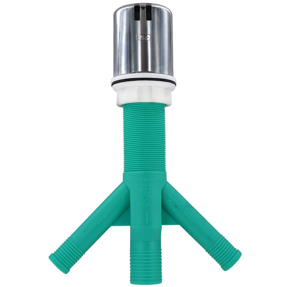 Dual Inlet Air Gap - 1/4" push-in