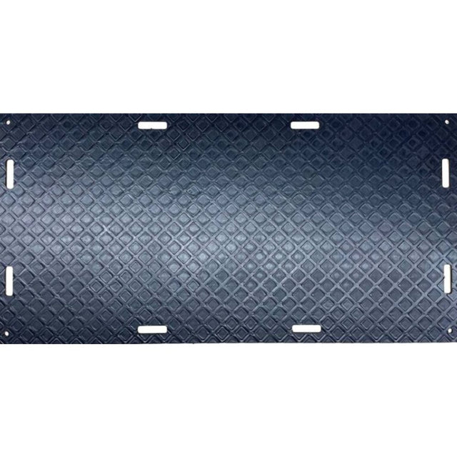 HDPE Ground Protection Mats 4'x8' - Black