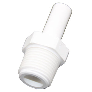 NeoFit - Polypropylene Natural White Stem Adapter 3/8" Stem x 3/8" NPTF