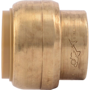 SharkBite® U518LF Lead-Free Brass Push-to-Connect End Stop - 3/4"