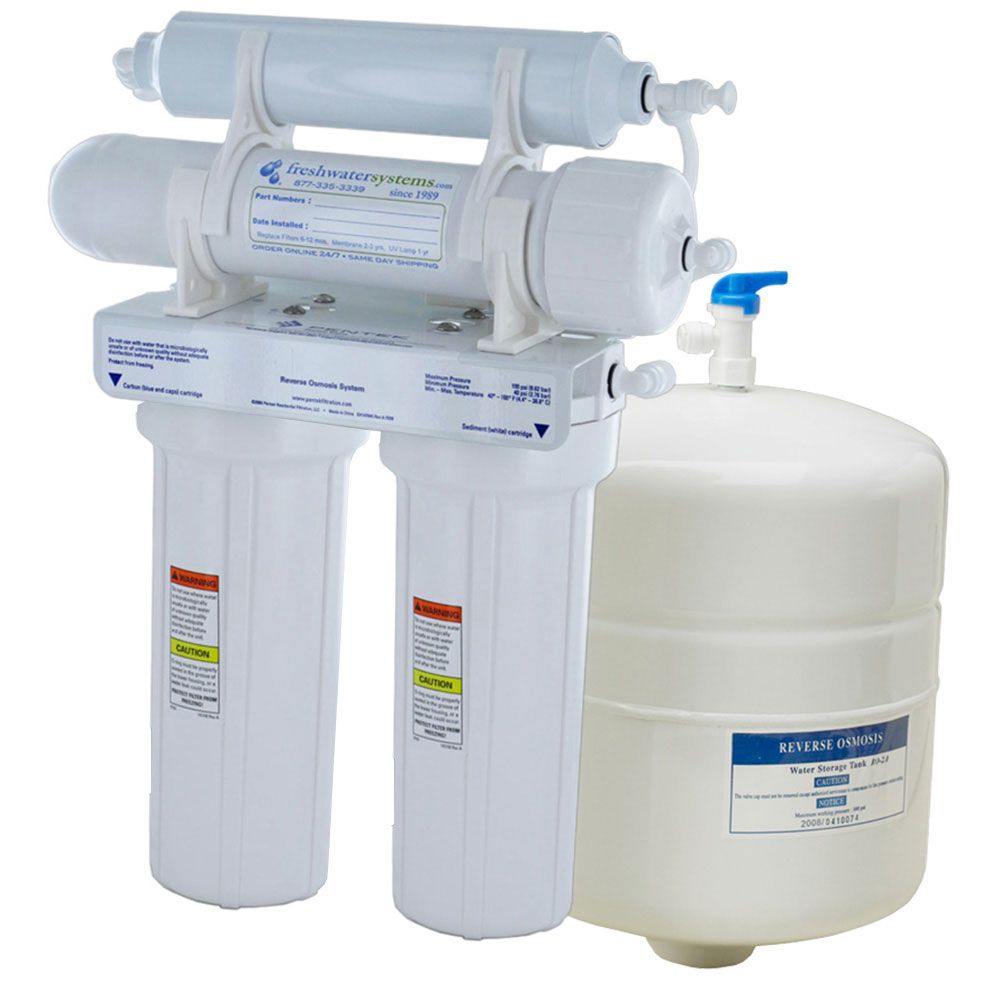 Pentek RO-2500 4-Stage 36 GPD Reverse Osmosis System