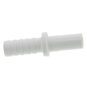 John Guest Polypro Tube to Hose Stem - 3/8 OD Stem x 3/8 ID Barb