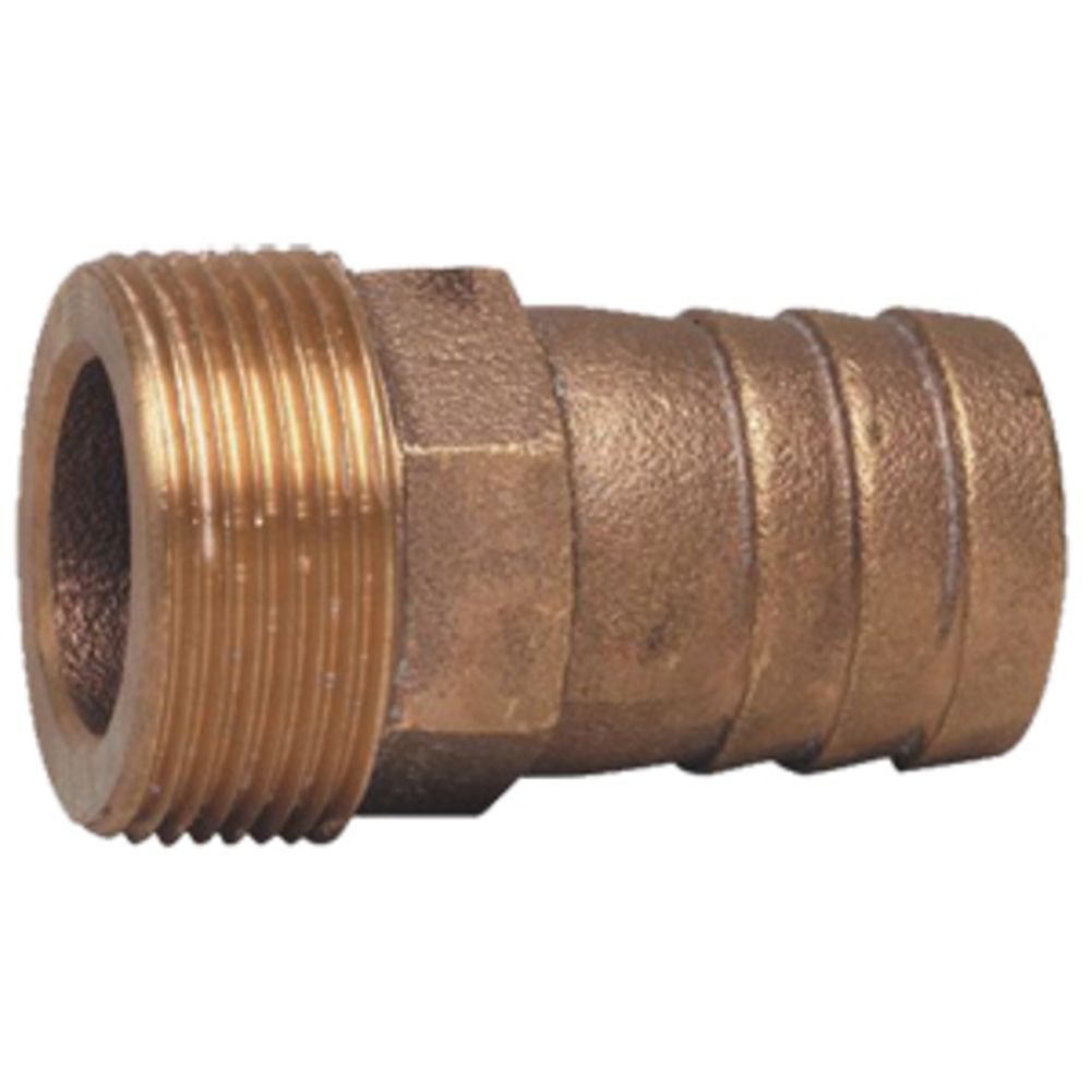 Watts Marine Bronze Pipe to Hose Adapter Straight