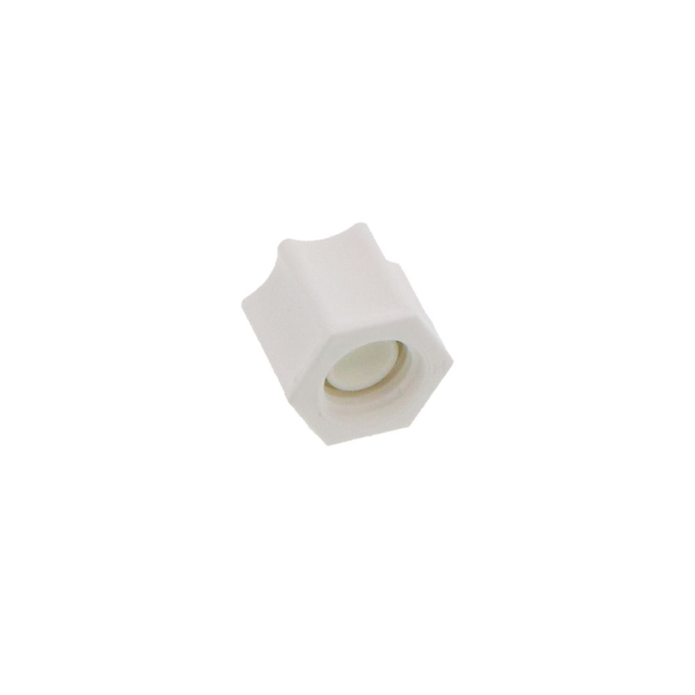 JACO P-O-4 Polypropylene Ferrule Nut 1/4 OD Tube