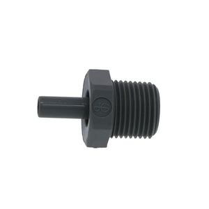 John Guest Stem Adapter NPTF - 1/4 x 3/8  NPTF