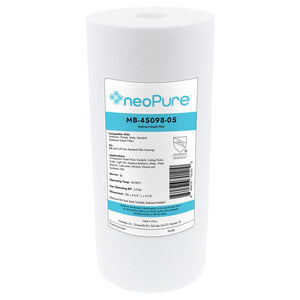 Neo-Pure Whole House Sediment Filter, 4-1/2" x 9-7/8", Model MBGC-45098-05 [5 Micron]