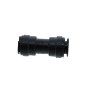 John Guest Union Connector BLACK ACETAL - 15mm