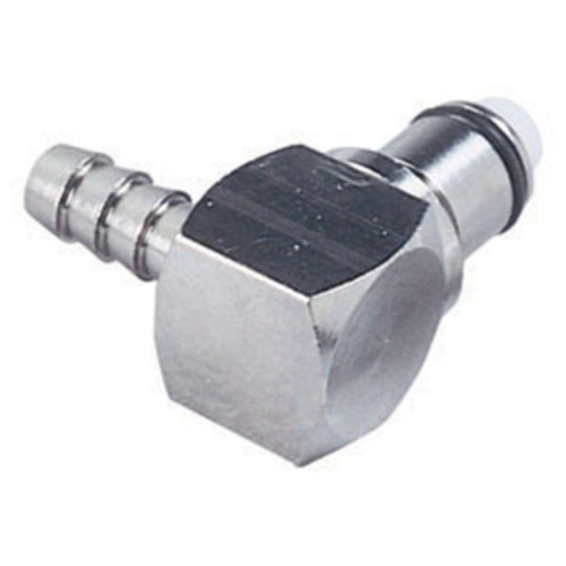 74400 NSF Non-Valved Elbow Hose Barb Coupling Insert 1/4 ID Barb