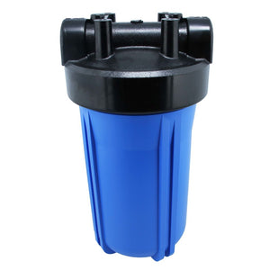 10" Neo-Pure Big Flow Filter Housing Blue Sump/Black Cap 1" without Pressure Relief