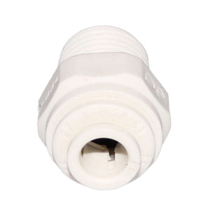 John Guest Male Connector NPTF Polypro - 1/4 x 1/4 NPTF