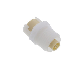 SMFPM0112 Non-Valved Panel Mount Hose Barb Coupling Body 1/16 Hose Barb