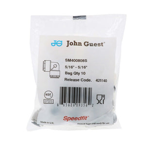 John Guest Superseal [both] Elbow Union - 5/16 x 5/16